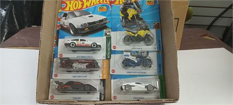 6 Vintage Collectable Hot Wheels