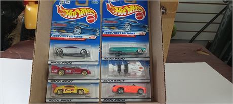 6 Collectible Vintage Hot Wheels