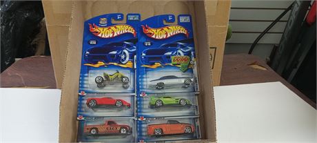 Six vintage collectable Hot Wheels