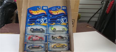 Six vintage collectable Hot Wheels