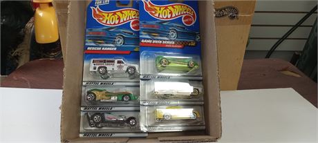 6 Collectible Vintage Hot Wheels
