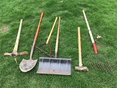Assorted Garden Tools