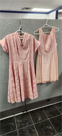 Vintage Pink Dresses