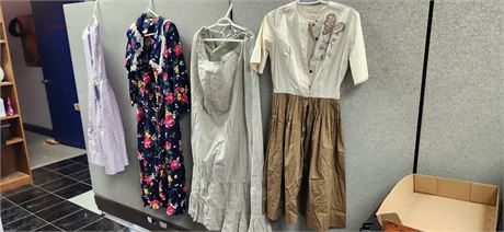 Variety Of Vintage Clothing. Various Sizes