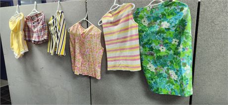 Vintage Jumper & Shirts & Shorts. Various Sizes