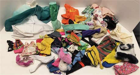 Lot Of Misc. Barbie Doll Clothes