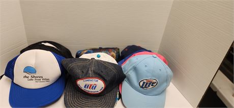 Lot Of Various Baseball Hats