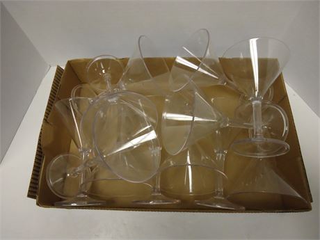 Lot Of Drinking Glasses