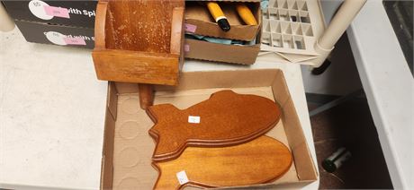 Lot Of Misc. Wood Items