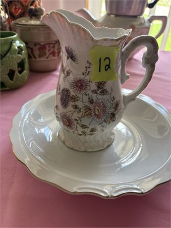 Holly Hobby Pitcher and Bowl
