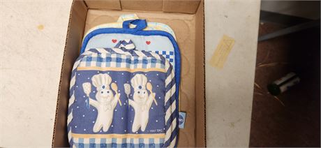 Pillsbury Dough Boy Pot Holders
