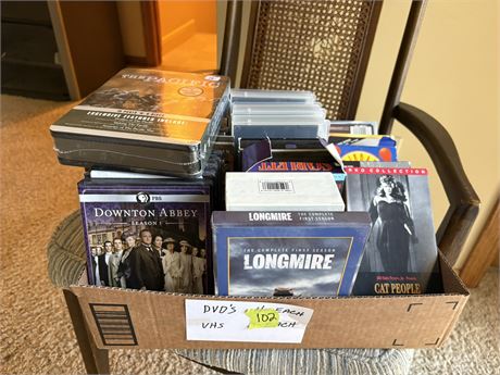 DVDs and VHS Tapes