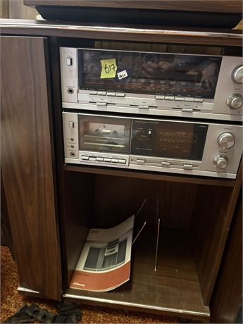 Stereo and Cabinet