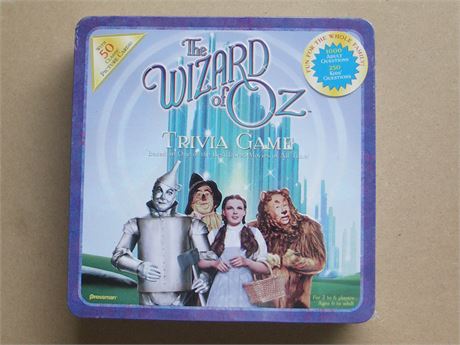 Wizard of oz Trivia Game