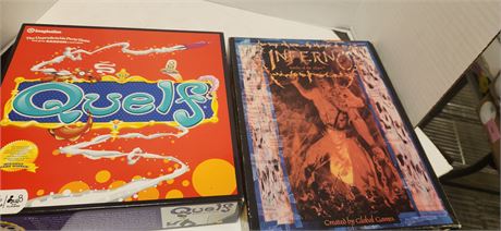 Quelf & Inferno Board Games