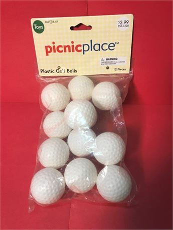 Plastic Golf Balls