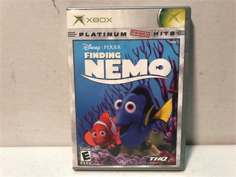 Xbox Finding Nemo Video Game