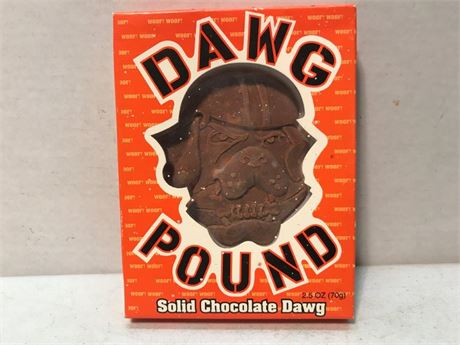 Vintage Cleveland Browns Dawg Pound Solid Chocolate Dawg