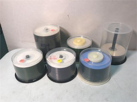 Blank CD, DVDs