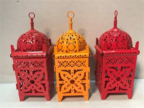 Metal Candle Lanterns