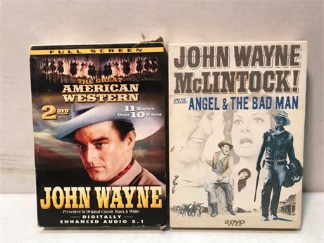 John Wayne DVD's