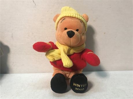 2002 Disney Store Winter Pooh