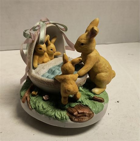 Easter Bunny Music Box