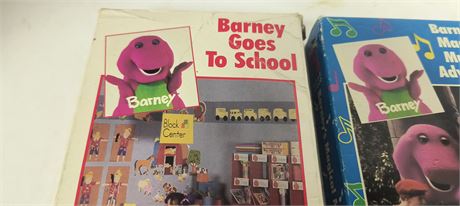 Vintage Barney Sing A Long VHS Tapes
