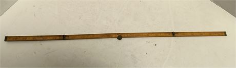 Vintage Foldable Stanley Wood Ruler