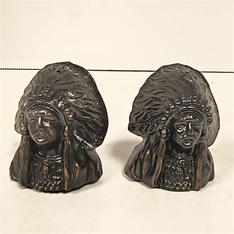 Vintage Native American Salt & Pepper Shakers