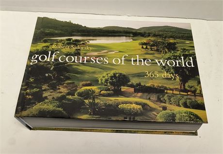 Robert Sidorsky Golf Courses Of The World Book.
