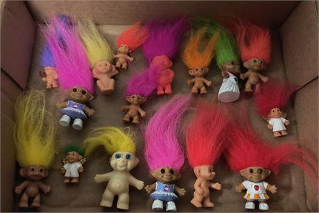 Lot Of Misc. Troll Dolls