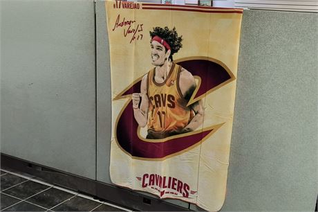 Cleveland Cavs Player Anderson Varejao Beach Towel