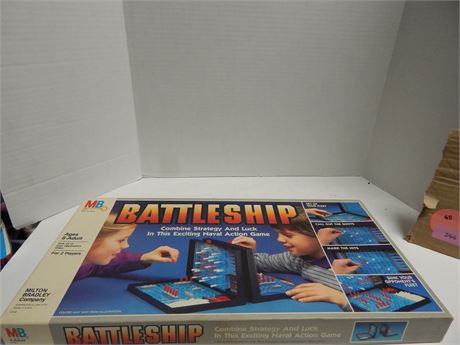 Vintage Battleship Board Game