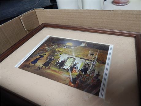Wood Framed Artwork