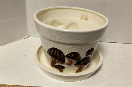 Mushroom Planter & Tray