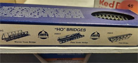 A.H.M. Trackside Ministructures & HO Bridge