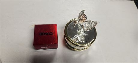Bongo Ring & Humming Bird Statue