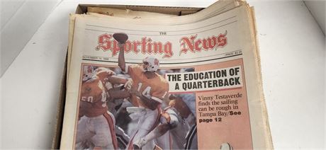 The Sporting News Vintage Newspaper