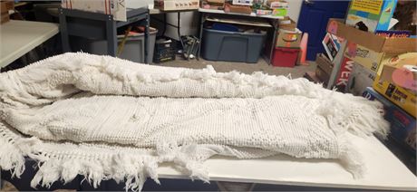Vintage White Blanket