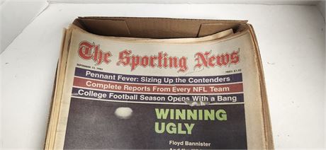 The Sporting News Vintage Newspaper