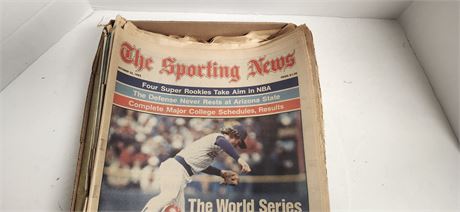 The Sporting News Vintage Newspaper