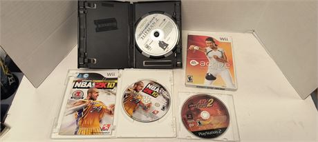 WII & Playstation 2 & XBOX Video Games