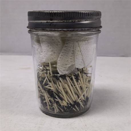 Jar Of Porcupine Quills For Crafting