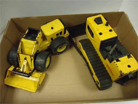 2 Metal Tonka Trucks
