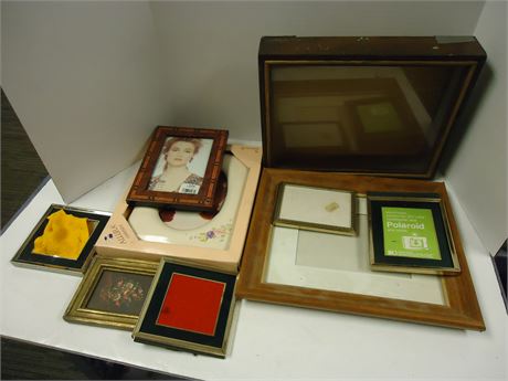 Lot Of Various Picture Frames