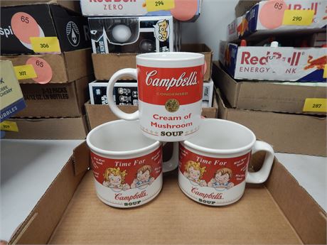 Vintage Campbell Soup Cups