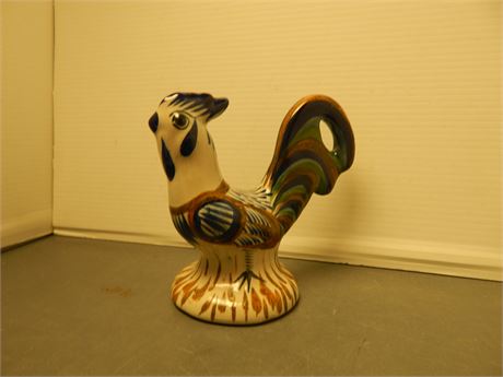 Vintage Hand Painted Folk Art Pottery