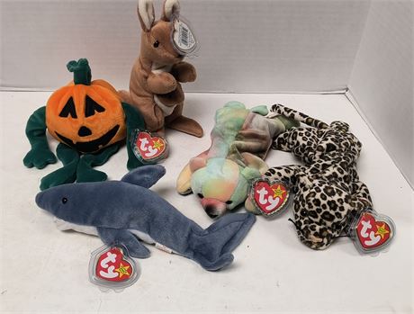 Lot Of Beenie Babies