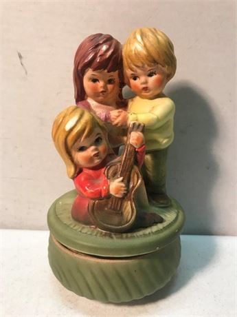 Vintage Price Rotating Music Box